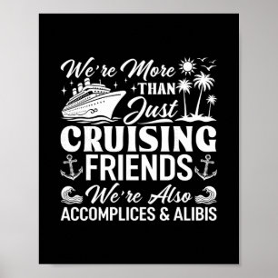Poster Amigos de Cruzeiro Somos Cúmplices e Álibis Crui
