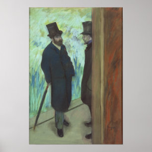 Poster Amigos de Edgar Degas no teatro