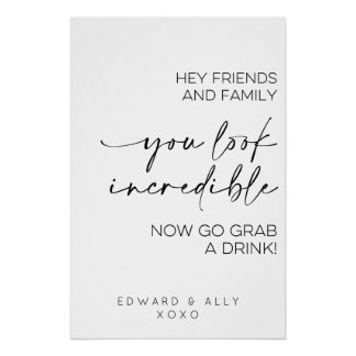 Pôster Amigos E Família, Você Está Incrível