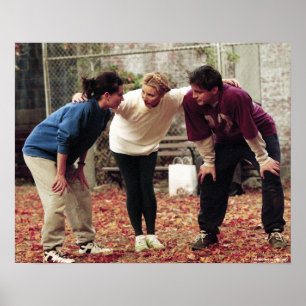 Poster AMIGOS™  Equipe do Geller Bowl Monica