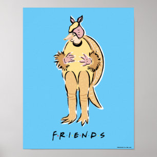 Poster AMIGOS™ Holiday Armadillo
