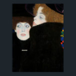 Poster Amigos I, As Irmãs de Gustav Klimt<br><div class="desc">Gustav Klimt - Amigos I (As Irmãs),  1907. Gustav Klimt (1862-1918) era um pintor simbólico austríaco e um dos membros mais proeminentes do movimento Secessão de Viena.</div>