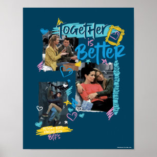 Poster AMIGOS™ Juntos é melhor