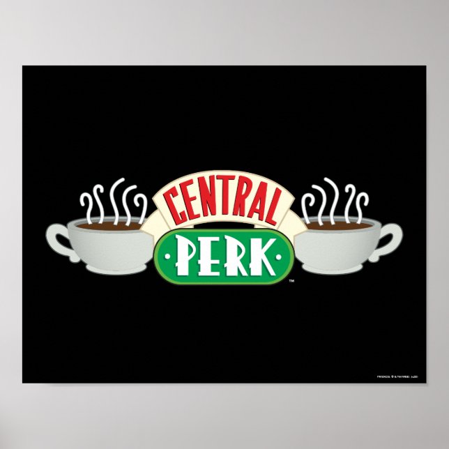 Poster AMIGOS™ | Logotipo de Perk Central (Frente)