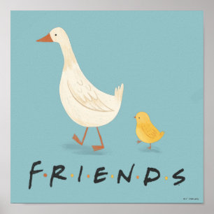 Poster AMIGOS™ O Pintinho e o Pato