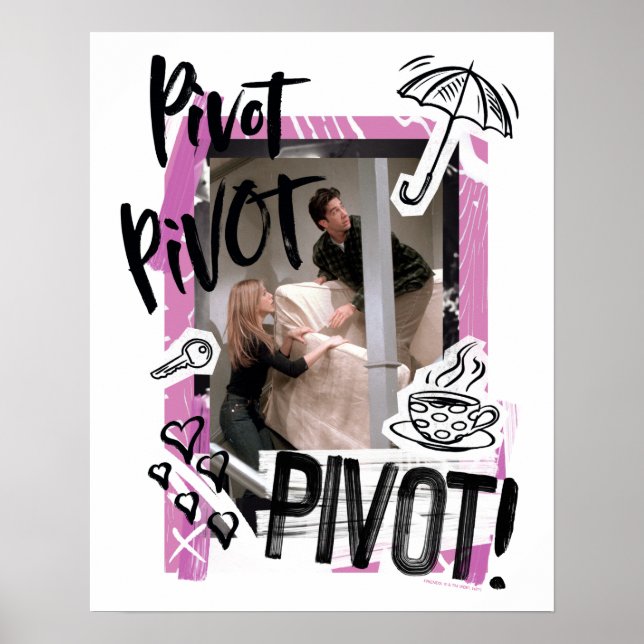 Poster AMIGOS™ | Pivot PIVOT! (Frente)