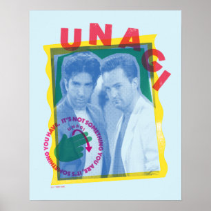 Poster AMIGOS™ Ross & Chandler - Unagi