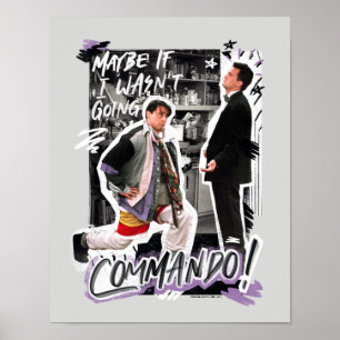 Poster AMIGOS™ Talvez se eu não estivesse indo para