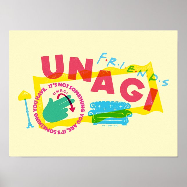 Poster AMIGOS™ Unagi (Frente)
