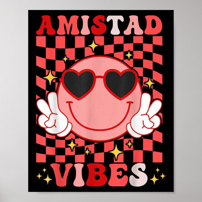 Poster Amistad Vibes Rca System House Of Friendship Smile (Frente)
