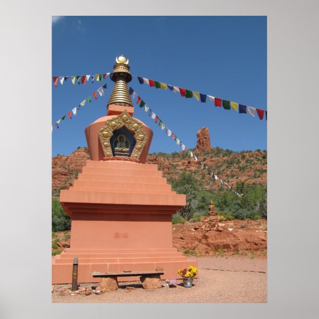Pôster Amitabha Stupa Sedona (Frente)