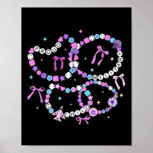 Poster Amizade Bracelet Militares Roxo Para Mil