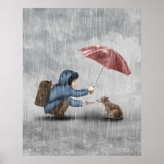 Poster Amizade em uma mordida