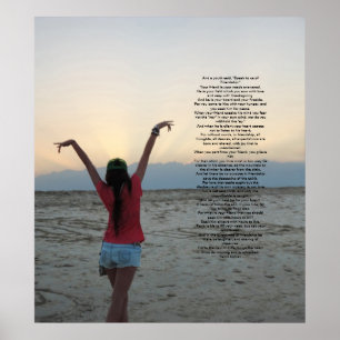 Pôster Amizade por Kahlil Gibran