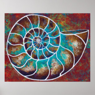 Poster Ammonite - Congelado no Tempo