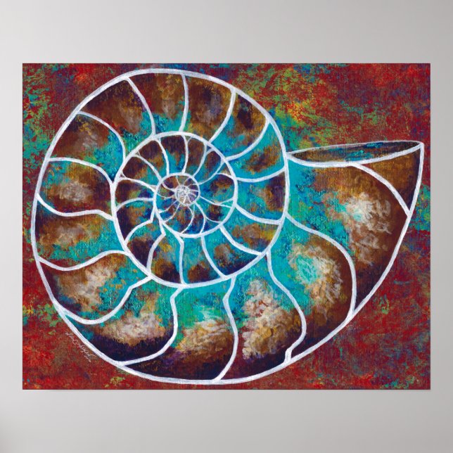 Poster Ammonite - Congelado no Tempo (Frente)
