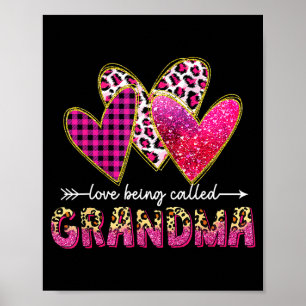 Poster Amo ser chamada de vó valentine dia das mães