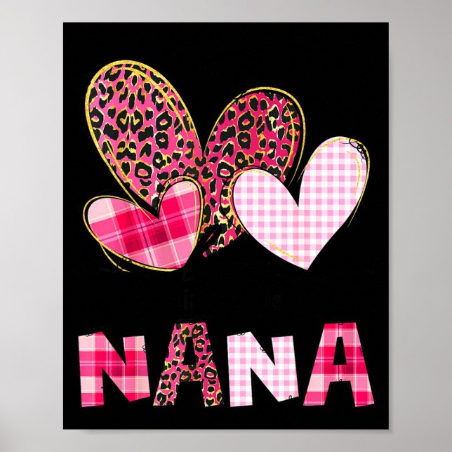 Poster Amo ser chamada nana vó valentine dia das mães (Frente)