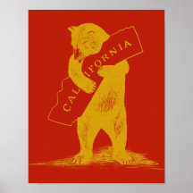 Amo-Te, Califórnia — Vermelho e Dourado