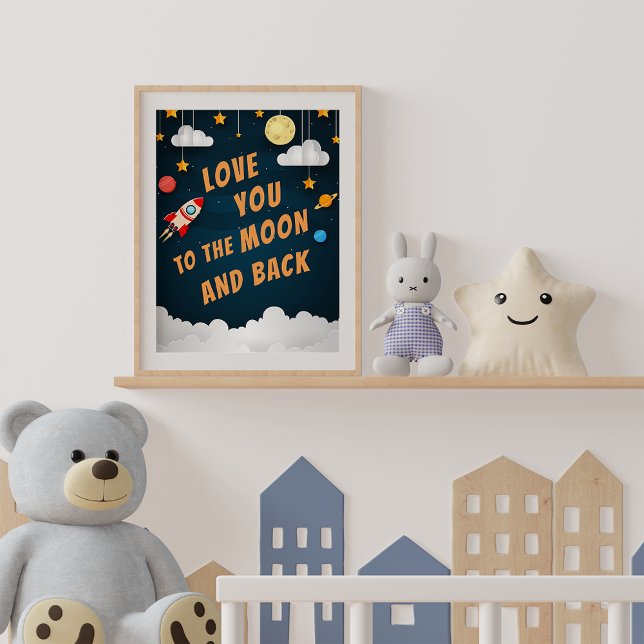 Poster Amo Você até a Lua e de Volta (Criador carregado)