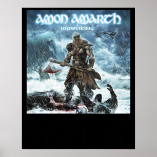 Poster Amon Amarth - Primeiro Matar