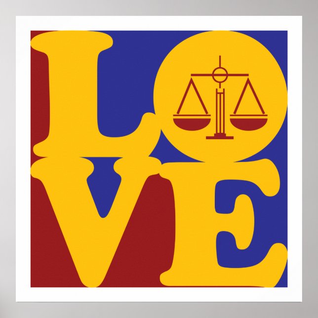 Poster Amor à Justiça Criminal (Frente)