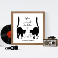 Amor a um gato - Charles Dickens cita