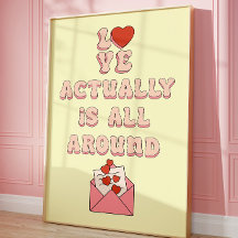 Amor à Vista Está em Toda Parte Citação Retro Esté