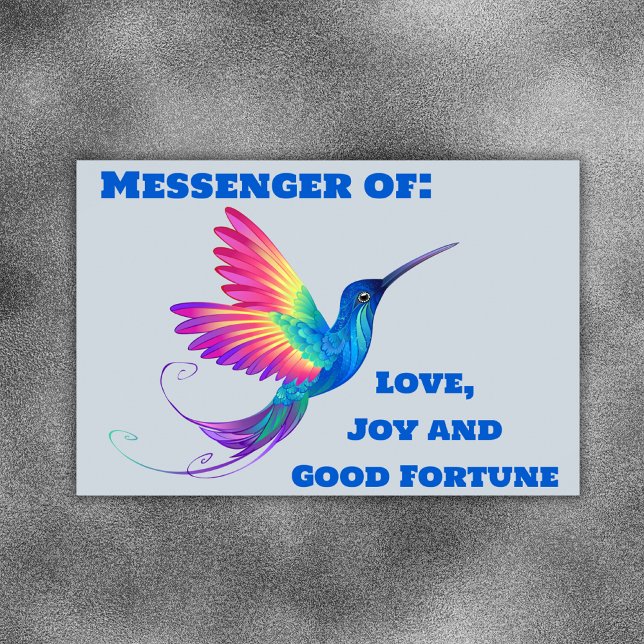 Poster Amor, Alegria e Boa Fortuna | (Criador carregado)