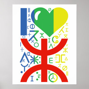 Poster Amor amazigh