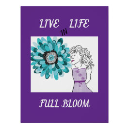 Pôster Amor às flores