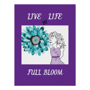 Pôster Amor às flores