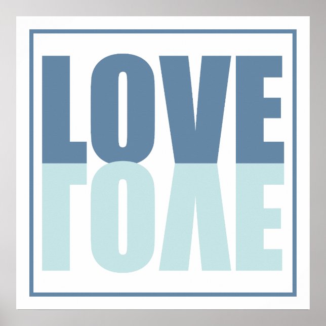 Poster Amor Azul (Frente)