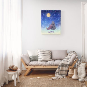 Poster Amor, Baby Hippo e sua mãe