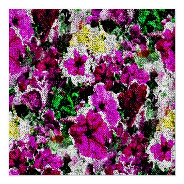 Pôster Amor bordado... (Frente)