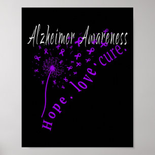 Poster Amor Cure Alzheimerheimer Sensibilização 1