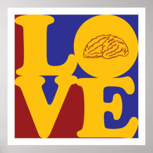 Poster Amor da neurociência