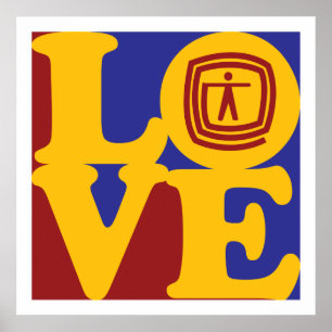 Pôster Amor da terapia ocupacional