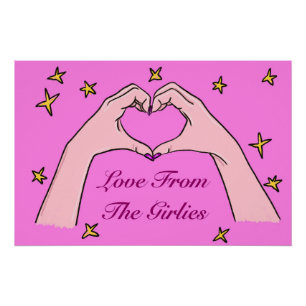 Pôster Amor Das Girlies Glossy Poster