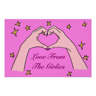 Pôster Amor Das Girlies Glossy Poster