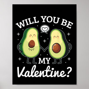 Poster Amor de Abacate no Dia dos Namorados