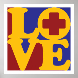 Poster Amor de ajuda médico