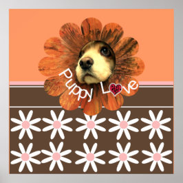 Pôster Amor de Cachorrinho