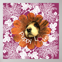 Poster Amor de Cachorrinho