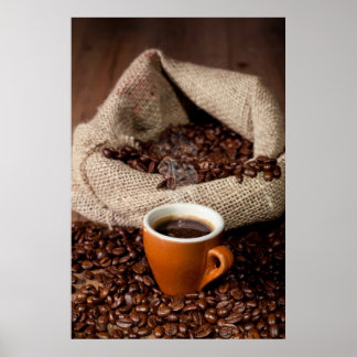 Poster Amor de café