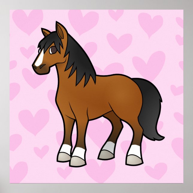 Pôster Amor de Cavalo (Frente)