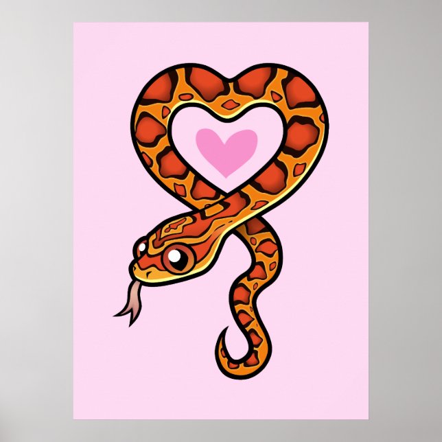 Pôster Amor de Cobra (Frente)