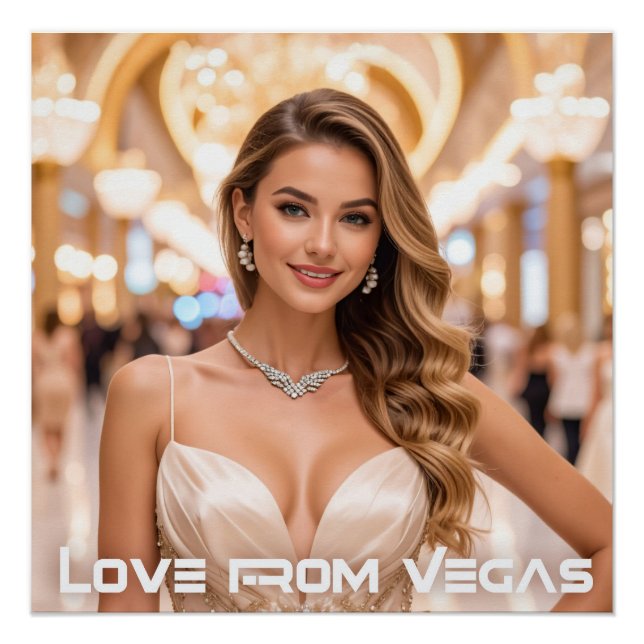 PÔSTER AMOR DE LAS VEGAS (Frente)