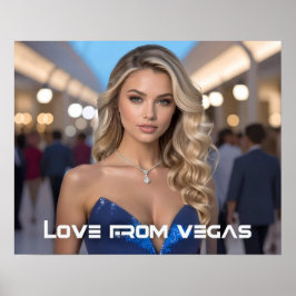 POSTER AMOR DE LAS VEGAS