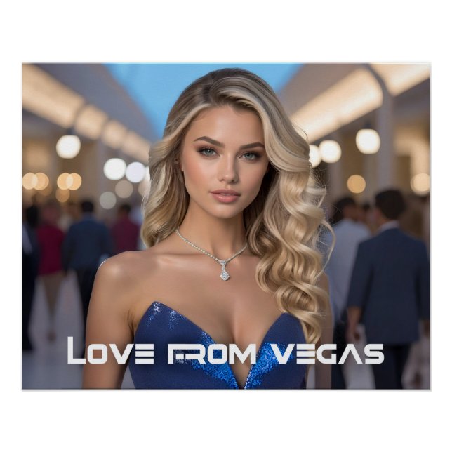 PÔSTER AMOR DE LAS VEGAS (Frente)